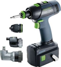 564495 FESTOOL Аккумуляторная дрель-шуруповерт T 18+3 Li 4.2 Set